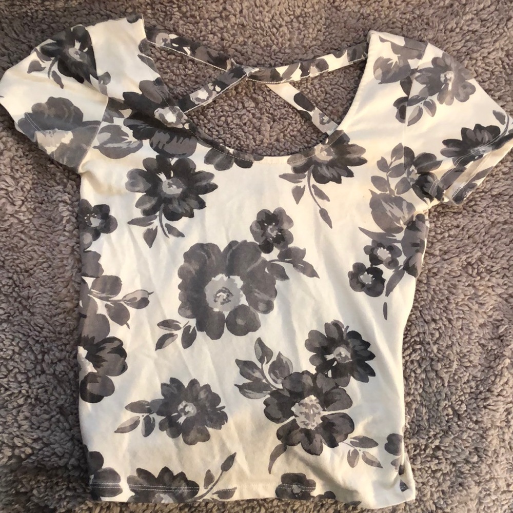 Floral Crop Top